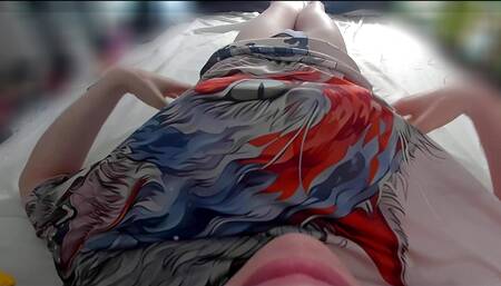 Fpov 18 Year Old Trans Woman Climaxes with Her Massage Wand