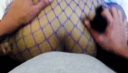 POV fucking Ebony NEKO Little Bleu J Bound and Gagged