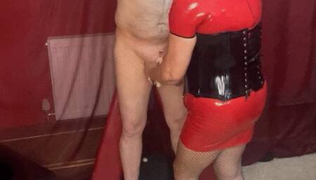 The complete domination of a naked cleaner Part 8 of 11