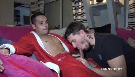 Santa Cleans Johnny Carreto Chimney