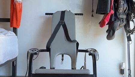 Prisoner Stuck in Self Bondage