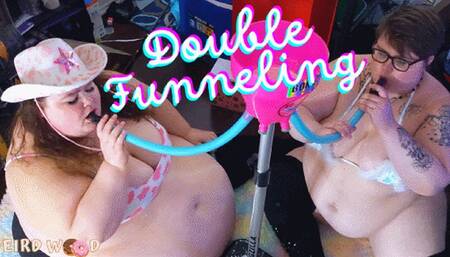 Double Funnel Feeding with Little Pumpkin - MP4