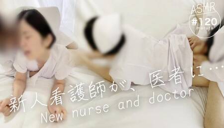 [New nurse is a doc's cum dump]“Doc, please use my pussy today.”Fucking on the bed used by patient