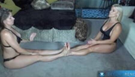 Foot Wars between Skylar and Sydney