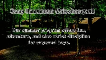 Camp Umnumnum Opening Campfire Spanking POV and Mouthsoaping (ID # 760 HD 1080rez)