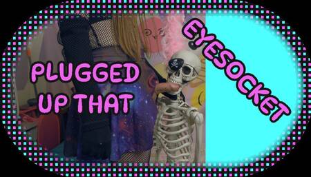 4k | Femboy FUCKS a SKELETON!