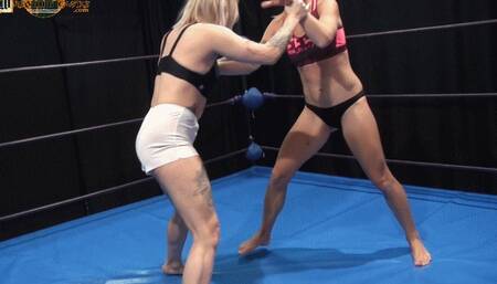 Anasthesia vs Iren Gavr - Female Competitive Wrestling Fight - C047 - HD720
