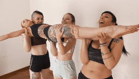 Lift and carry party! quattro ragazze esplosive - lift and carry party! four explosive girls