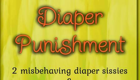 Double Diaper Punishment; Diaper Humiliation