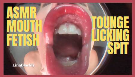 AMSR Mouth Sounds - Fisheye POV