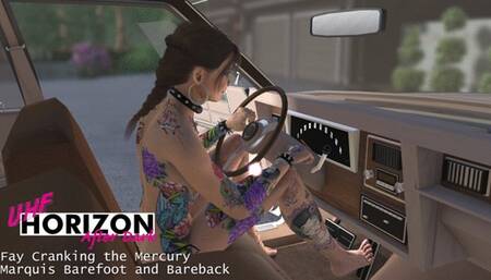 Fay Cranking the Mercury Marquic Barefoot and Bareback 1080p