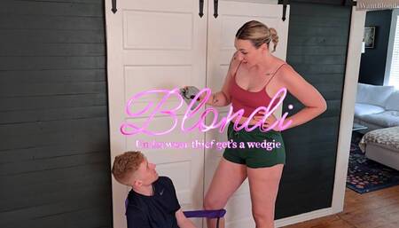 Panty Thieving Roommate Wedgied