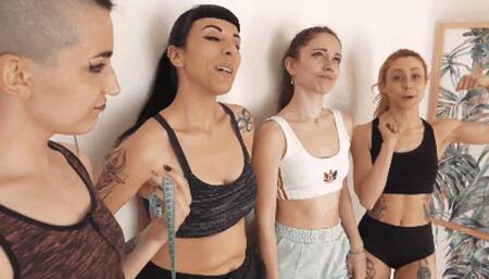 Lift and carry party! quattro ragazze esplosive - ( BODY PART CONF )