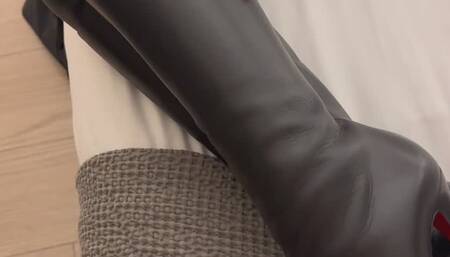 Cum polish for my Louboutin Bianca Botta