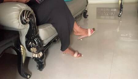 DANGLING AND WORRIED IN GOLD FLATS