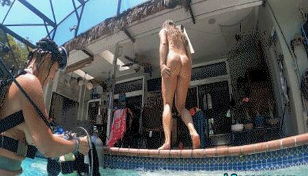 Carissa fills the Oval