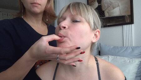 Love of her palms and stretch my lips L