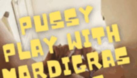 Pussy Play with Mardigras Beads 1080p