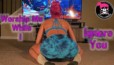 Gamer Goddess: Worship My Ass While I Raid Pandora and Ignore You 720p