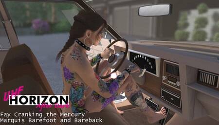 Fay Cranking the Mercury Marquic Barefoot and Bareback 720p