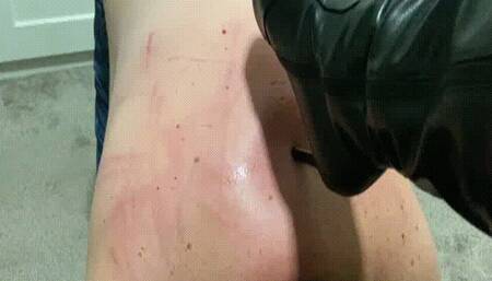 Worship and Whipping with High Heel Boots