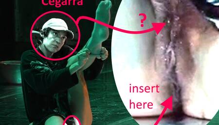 Diana Huertas Cegarra has dirt on her oily cunt