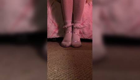 Innocent College Girl in Her Uniform Starts Playing and Touching Her Tight Pussy
