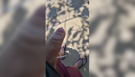 Jerking and Cumming on a Carribean Island