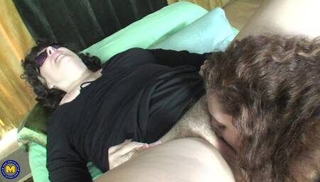 This Horny Teen Is in the Mood for a Big Mature Lesbian