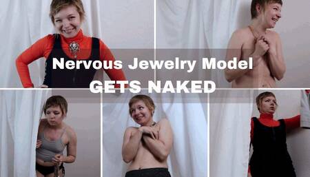Jewelry Model GETS NAKED - MP4