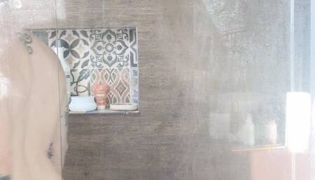 Shower after Gym - Watch Master Jay soap his body and Feets!