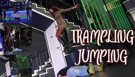 Trampling jumping
