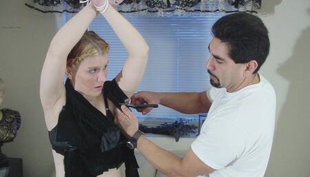 Sky BDSM & Tit Torment Photo Shoot 3 Pt 1