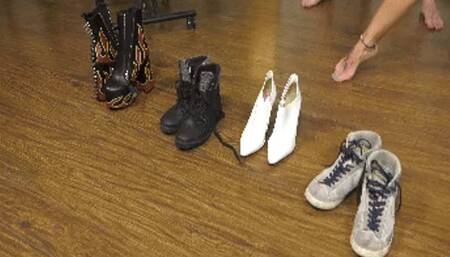 Bodybuilder Ballbusting Power Kicks Tears The Slave Open! clean version