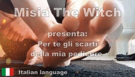 Eat my pedicure scraps from the carpet - Mangia gli scarti della mia pedicure dal tappeto