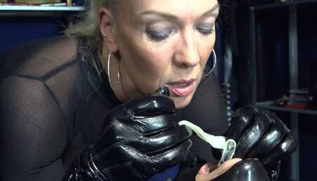 Drink sperm from strangers and finally jerk off (Full Movie)