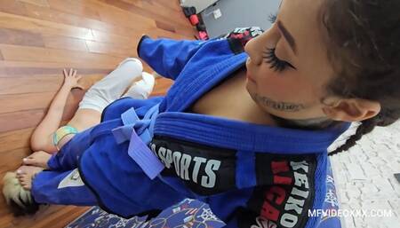 TRAMPLE IN FACE - 02 HISTORY'S - VOL #092 - ARETA LUD and RENATA GAUDI - NEW VIDEO MF - MAY 2024 - CLIP 04