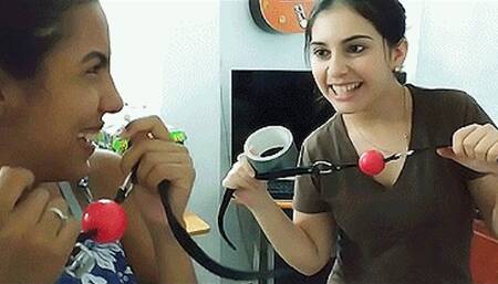 Step-Mommy's New Ball Gags Put To Good Use! (FULL VIDEO) (low res mp4)