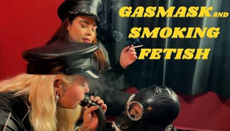 GASMASK AND SMOKING FETISH