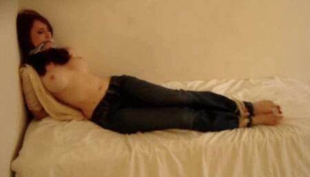 Kendra Topless and Tied - MP4