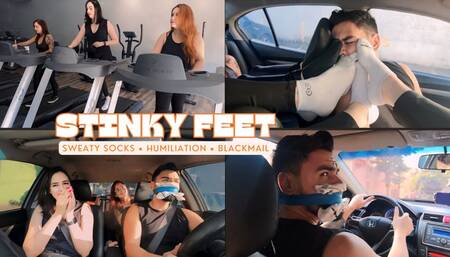 We made the new gym trainer smell our smelly socks while driving (EN-720)
