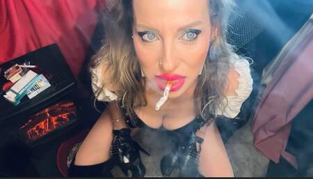 Speed smoking a Marlboro 100