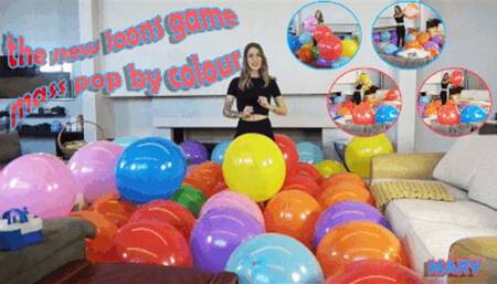 A new game, mass pop by colour