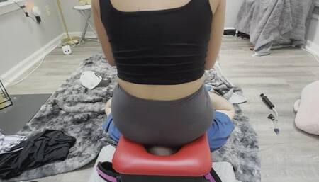 Face Sitting and Farting in Several Different Pants!