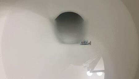 Tiny City Floating in Giantess Huge Toilet 1080