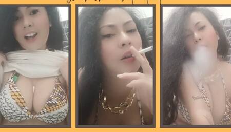 Stepbro please dont tell to mom and dad that im smoking