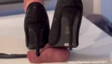 I wished for these Heels - Cock Ball Trample Ballbusting barfoot