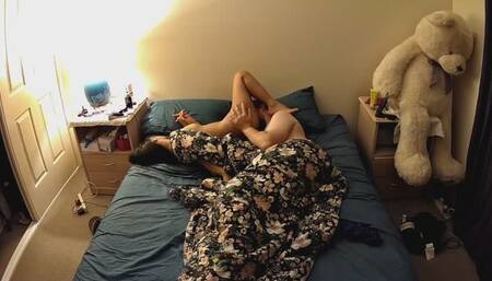 Pussy eaten then filled with Cum Unprotected