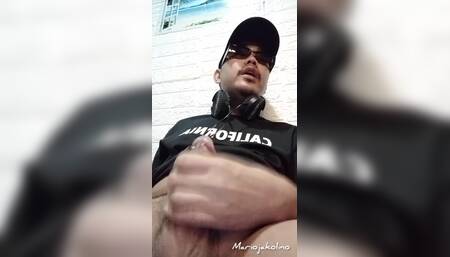 A Dj Masturbates