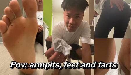 POV: FEET , ARMPITS AND FARTS